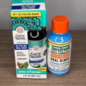 🐼 3/$25 NWT Natural Oral Rinse Sampler Duo